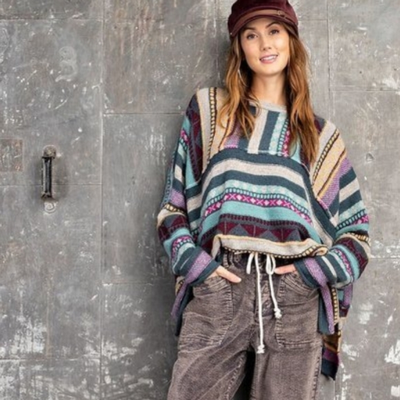 🆕🌿BOHO KNIT SWEATER🌿 - Picture 5 of 5